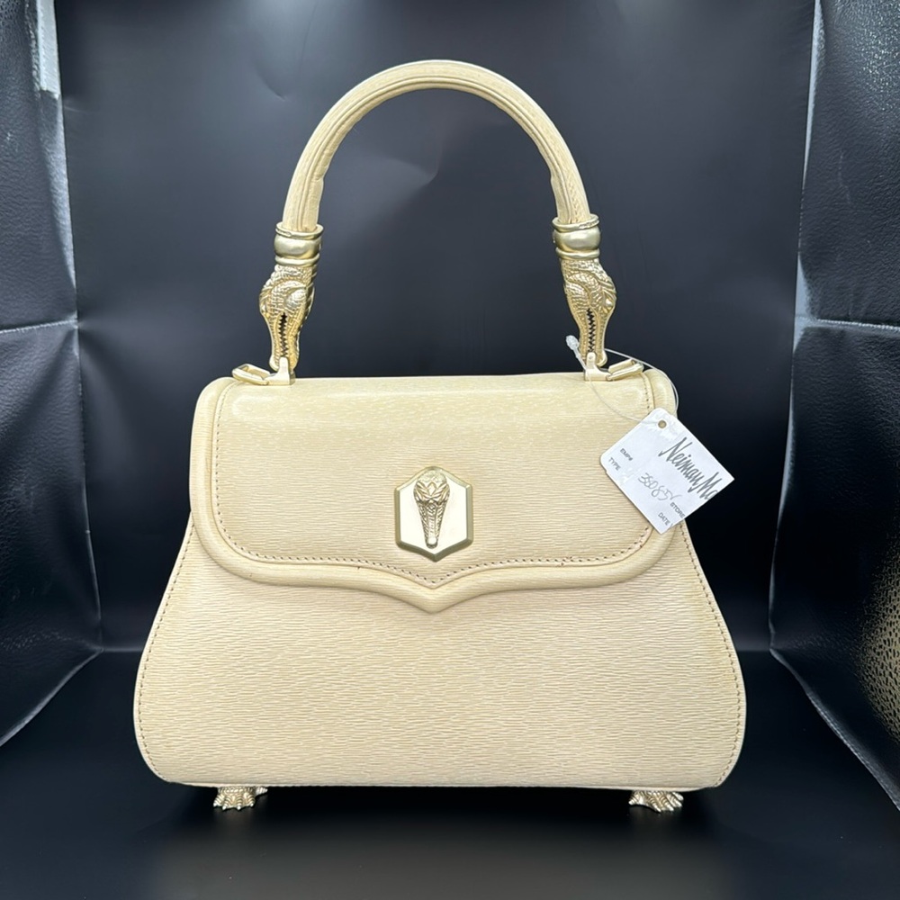Barry Kieselstein Cord Trophy Tan Medium handbag and shoulderbag